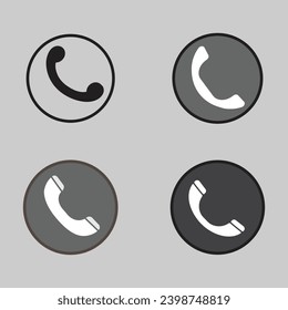 Free phone vector icon design