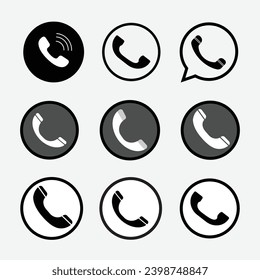 Free phone vector icon design