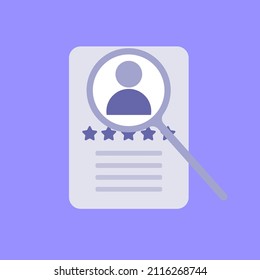 Lugar libre. El concepto de encontrar personas para trabajar. Vector