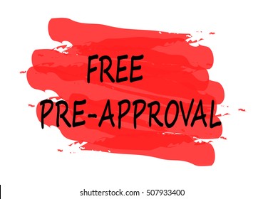 free pre-approval vector card