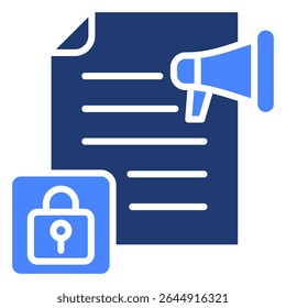 Free Press Icon Element for Design