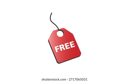 Free price tag label vector design.