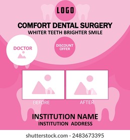 
Free printable editable dental flyer poster templates 