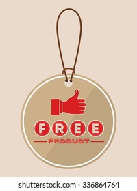 free product design, vector illustration eps10 graphic 