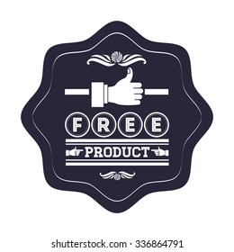 free product design, vector illustration eps10 graphic 