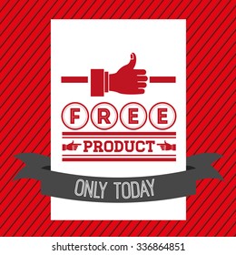 free product design, vector illustration eps10 graphic 