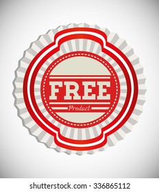 free product design, vector illustration eps10 graphic 