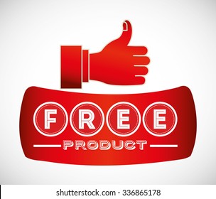 free product design, vector illustration eps10 graphic 