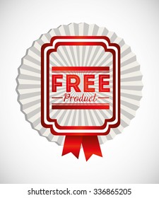 free product design, vector illustration eps10 graphic 