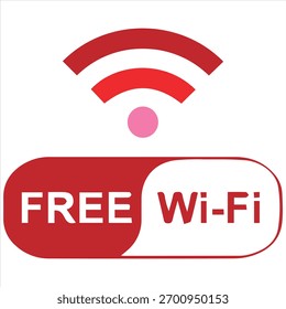 Ícone gratuito de ilustração do acesso público à Internet sem fio