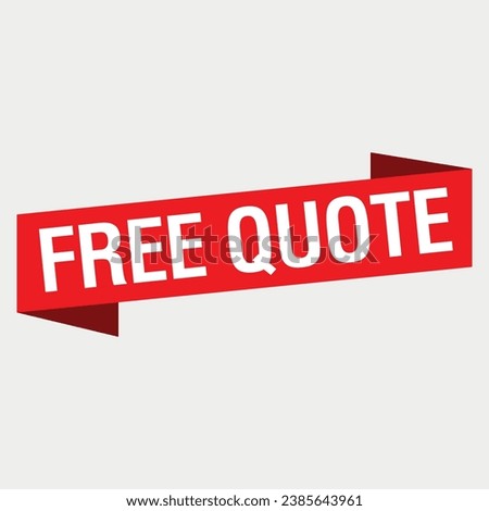 Free Quote Logo vector illustration