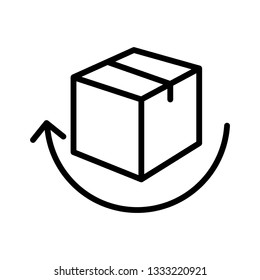 Free Return delivery icon