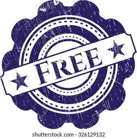 Free rubber grunge texture stamp