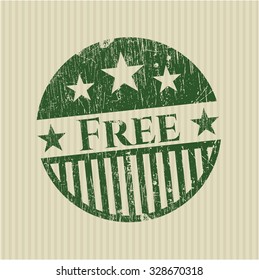 Free rubber grunge texture stamp