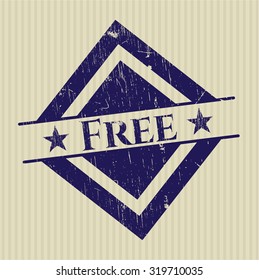 Free rubber seal