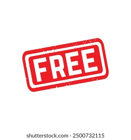 free Rubber stamp design. VECTOR ILLUSTRATION. 