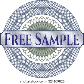 Free Sample abstract rosette