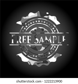 Free Sample grey camo emblem