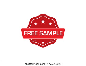 free sample label sticker, free sample Badge Sign