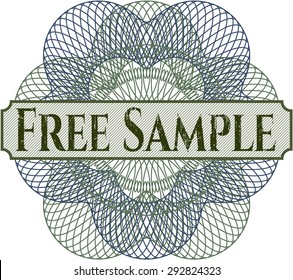 Free Sample rosette