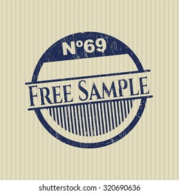 Free Sample rubber grunge stamp