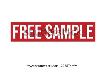 Free Sample Rubber Stamp Seal Vector