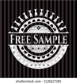 Free Sample silver badge