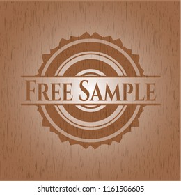 Free Sample wood icon or emblem