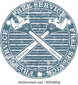 Free service stamp