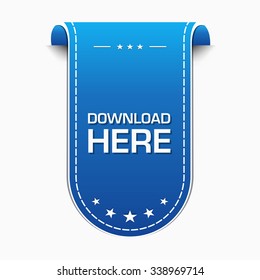 Free Shipping Blue Vector Icon Design