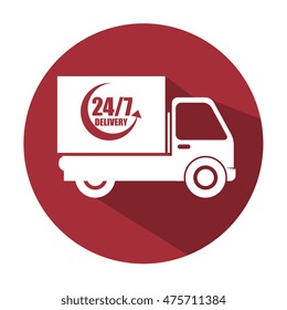 free shipping delivery icon vector illustration design