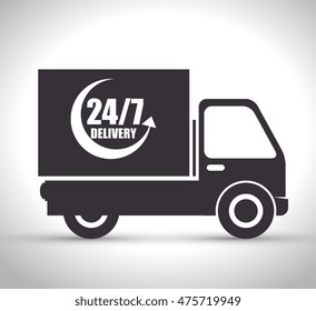 free shipping delivery icon vector illustration design