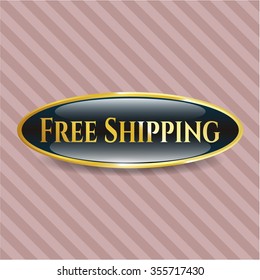 Free Shipping golden emblem