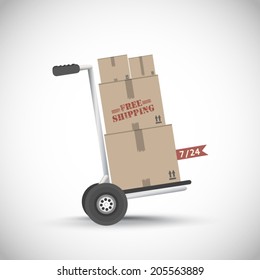 Free shipping hand truck
