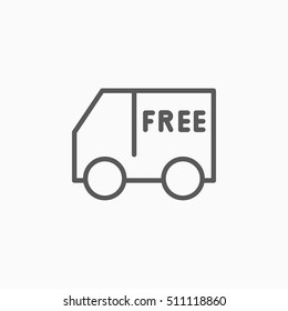 free shipping icon