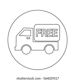 Free shipping icon