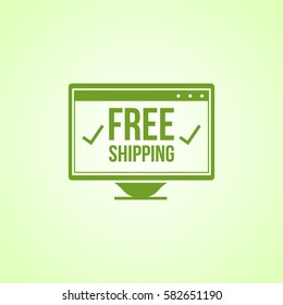 free shipping icon