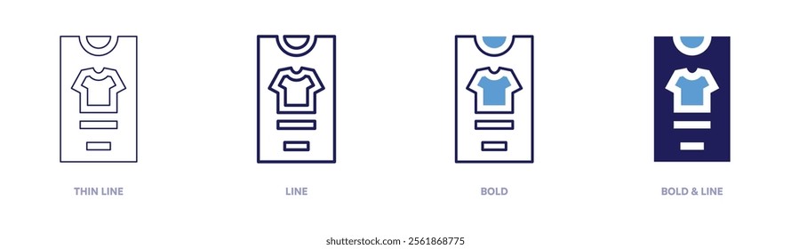 Free shipping icon in 4 different styles. Thin Line, Line, Bold, and Bold Line. Duotone style. Editable stroke.