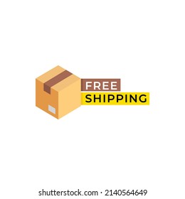 Free shipping icon design cocept