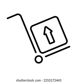 Free Shipping Icon Logo Design Vector Template Illustration Sign And Symbol Pixels Perfect
