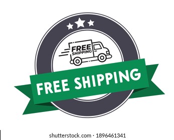 free shipping icon truck delivery 