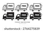 Free shipping icon FREE vector illustration