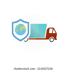 free shipping icon, vector illustration