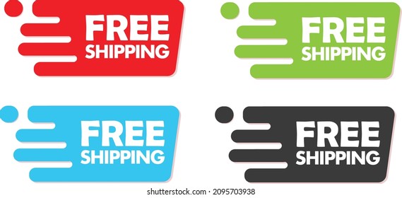 Free Shipping Icon, Vector Image