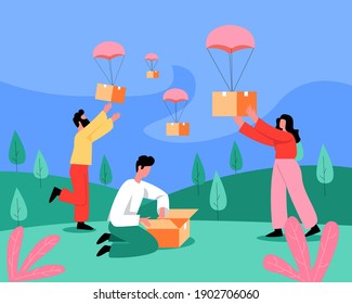 vector de ilustración de envío libre