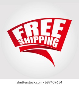 Free shipping labels banners