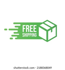 Free Shipping Logo Design, Free Delivery Icon