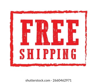 Envío Gratis es un marketing, Vector Tipografía