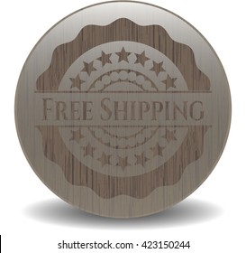Free Shipping realistic wood emblem