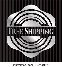 Free Shipping silver badge or emblem